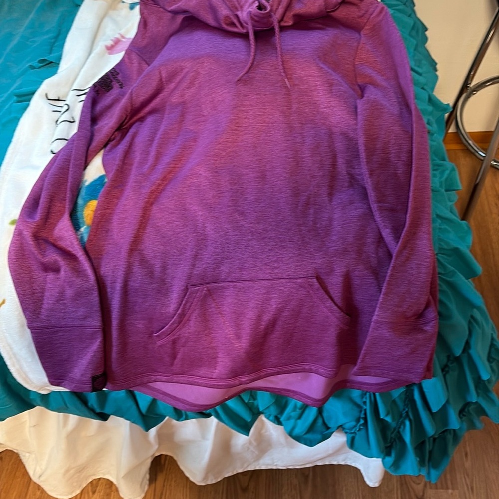 Harley-Davidson Purple Oversized Long Sleeve Hoodie